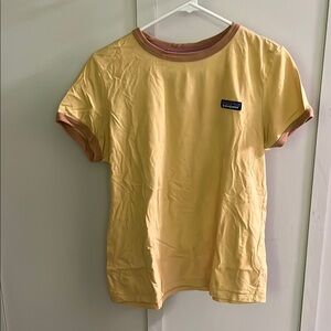 Patagonia Yellow Short Sleeve Tee